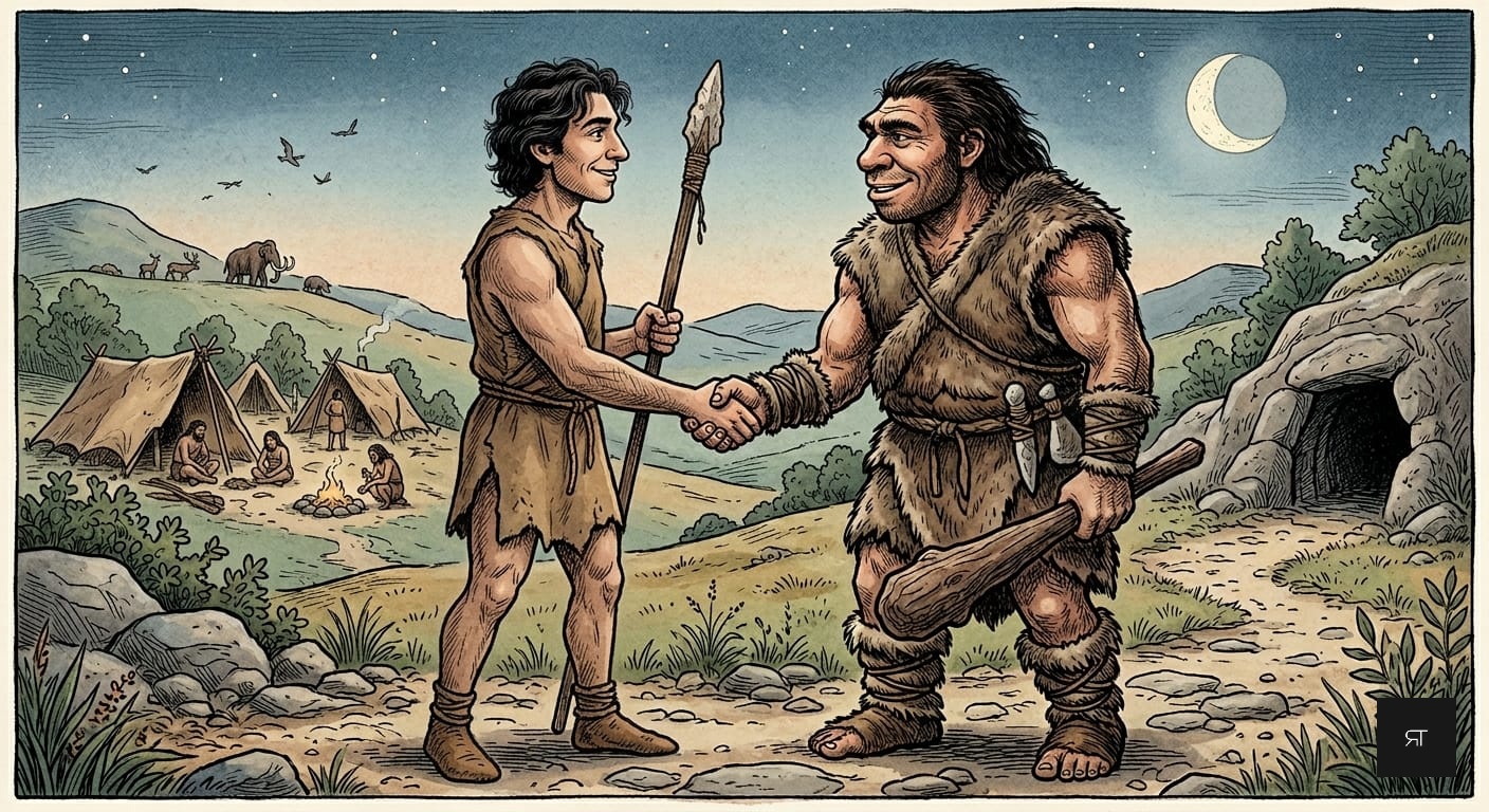 Frequent Interbreeding Between Neanderthals and Early Humans