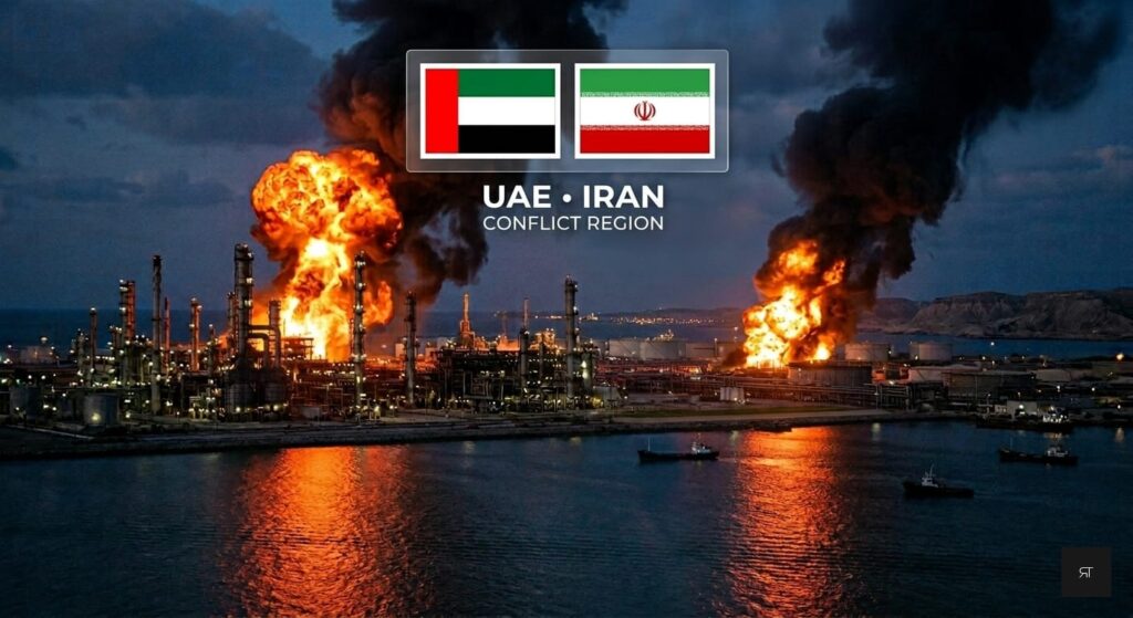 UAE Air strikes Iran